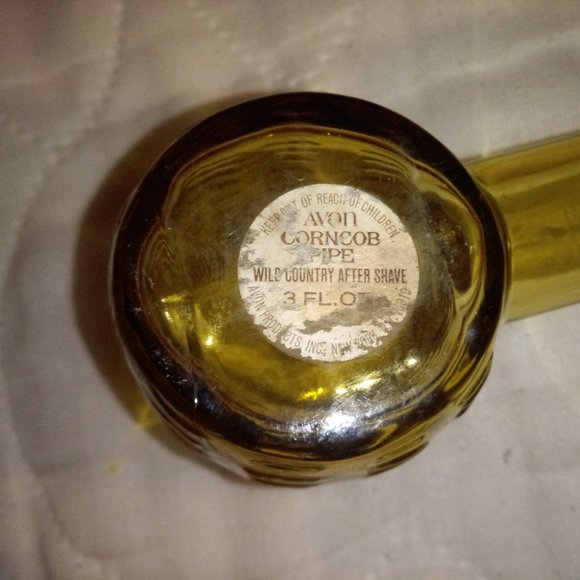 Vintage 1970's AVON Corn Cob Pipe Bottle Cologne - Picture 8 of 11